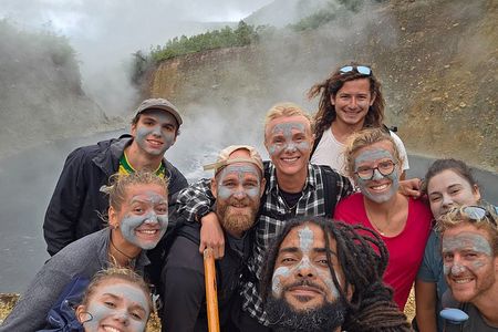 Explore Boiling Lake Guided hike with Hot springs and Gorge Swim