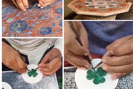 Shop Agra Like a Local: Mughal Handicrafts Hunt-Marble, Zardozi 