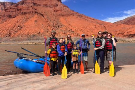 Moab Rivertrippers ~Rafting Castle Valley Half-Day Colorado River