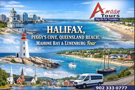 Peggy's Cove, Queensland Beach, Mahone Bay, Lunenburg 7 hr