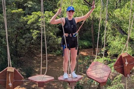 High Ropes Adventure Course at Coral Crater