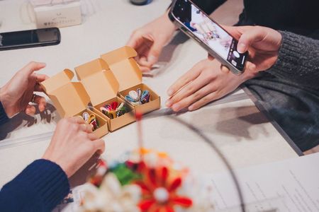 Tsumami Zaiku (Kanzashi) making Workshop in Abeno Osaka