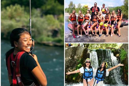 Antalya Combo Tour 3 in 1 Adventure Rafting & Quad Bike & Zipline