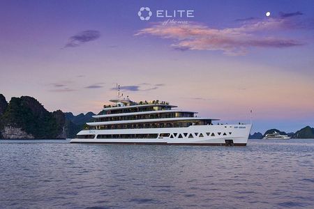 Elite of the Seas 3D2N Luxury Cruise in Ha Long Bay from Hanoi