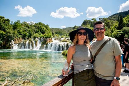 From Split: Krka Waterfalls Tour, Boat Cruise & Swimming