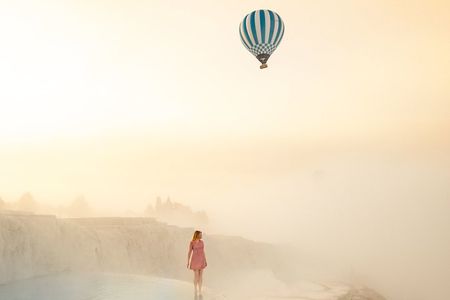 From Antalya Pamukkale Hot Air Balloon Flight with Lunch