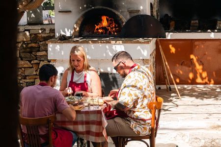 Naxos Traditional Cooking and Cheese Making Class at Dairy Farm