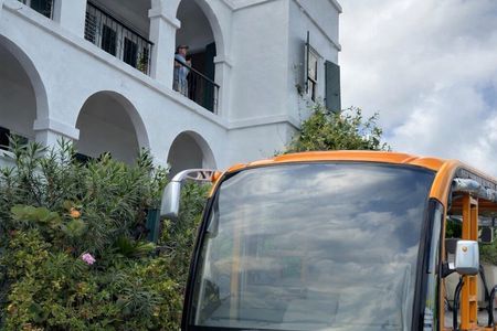 Tortola Road Town Culture Tour with Electric Trolley