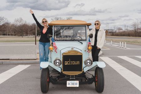 Washington DC Sightseeing Tour with Vintage Model-T Classic Cars