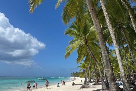 Saona Island Catamaran and Boat Tour with Natural Pool