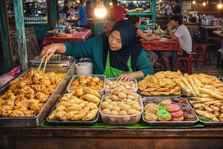 Bali: Night Market & Local Warung Food Tour with 15+ Tastings