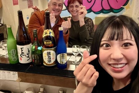 Kyoto Sake tasting & Food pairing experience with Local expert