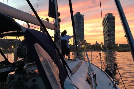Sunset Sailboat Tour along the Coast with Open Bar