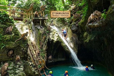 Adventure Damajagua Waterfalls and Monkey House in Puerto Plata