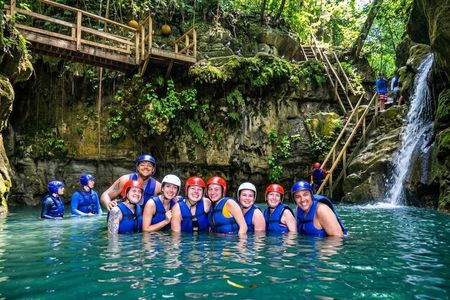 Damajagua 7 Waterfalls Adventure with Traditional Dominican Lunch