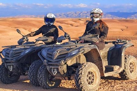 Marrakech Palmeraie Quad Bike Desert Adventure