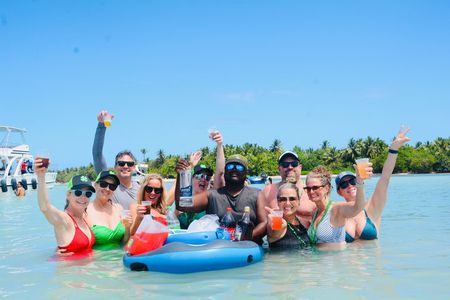 Hip hop Party Boat Adult Only with Open Bar and Snorkel