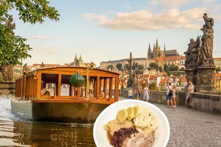 Prague Walking Tour with River Boat Cruise and Lunch - 6 hours