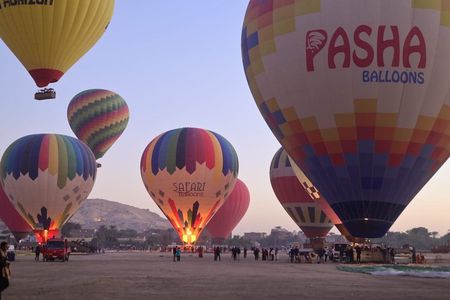 Private Luxor Overnight Tour with Hot Air Balloon from Marsa Alam