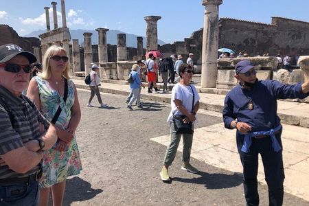 Pompeii Express Guided Tour by Train from Sorrento