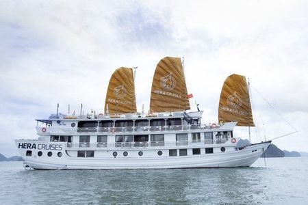 Hera Grand Luxury Cruise 3D2N Halong Bay from Hanoi