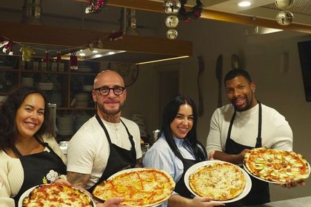 Pizza and Gelato Making Class in Rome