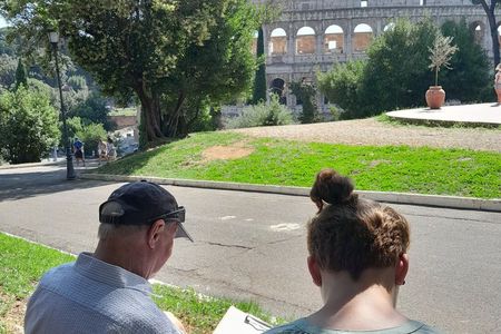 See the Colosseum differently. Creative & Slow Experience in Rome