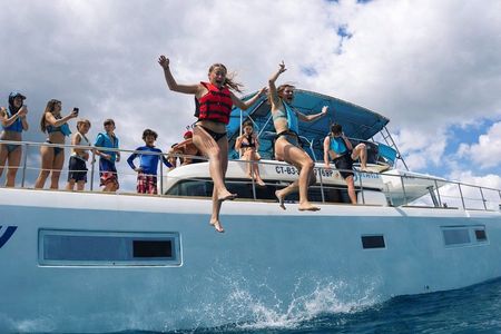 Puerto Plata Luxury Catamaran Charter with Snorkeling and Lunch