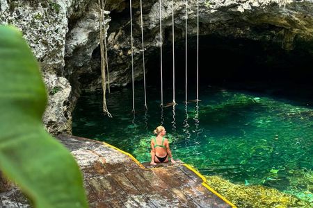 Tulum Cenotes Tour Mayan Traditions and Brunch Buffet