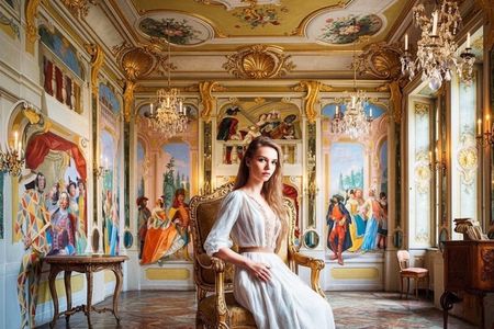 3h Royal Castle Tour: Interior, Garden Pralines, Coffee & Dessert