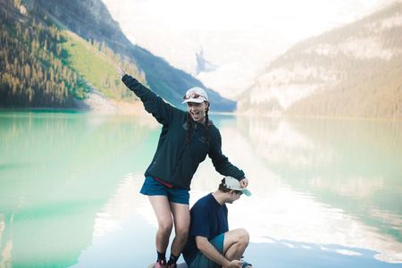 Lake Louise and Moraine Lake Tour Banff Free Time from Calgary