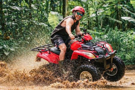 Bali ATV Adventure Combo: Ubud Monkey Forest and Waterfalls