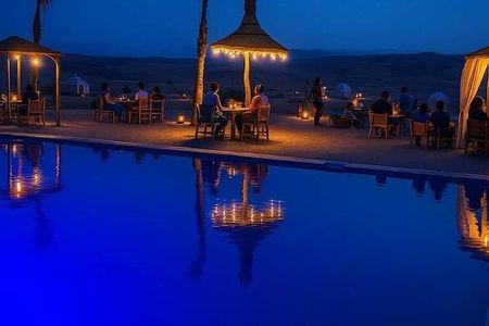 Marrakech: Agafay Desert Quad Bike, Sunset Dinner & Overnight