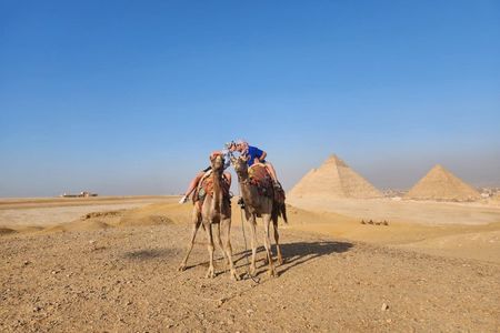 Private Giza pyramids tour, Sphinx, camel ride with lunch