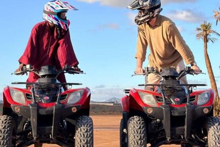 Marrakech Palmeraie Quad Bike & Jbilat Desert Adventure