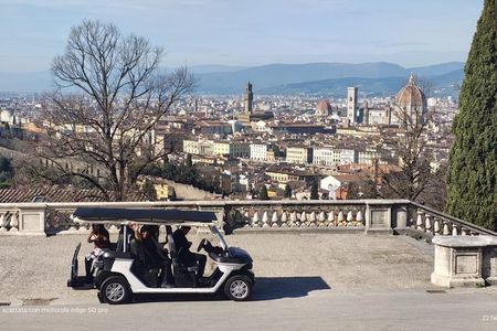 Florence Golf Cart Tour: Michelangelo and Panoramic Hills