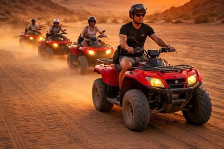 ATV Quad Bike Safari Sharm El Sheikh Camel Ride BBQ Dinner Show