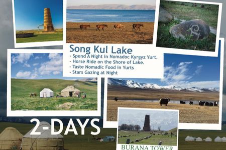 Song Kul Lake & Burana Tower (Nomadic Adventures in 2-DAYS Tour)