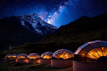 Salkantay Trek 5D/4N with Glass Cabins, Domes and Hobbit House