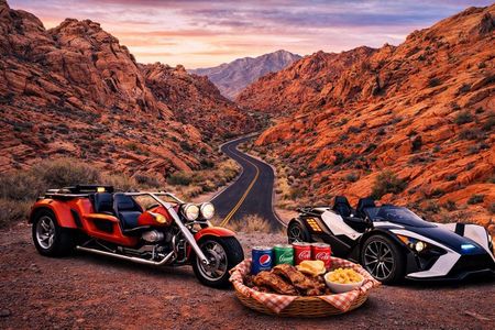 Red Rock Canyon Guided Automatic Slingshot or Trike Express Tour