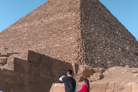 ALL inclusive Private Giza pyramids tour, Sphinx, camel ride 