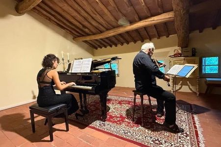 Private Concert in the Artist's House on the Hills of Lucca