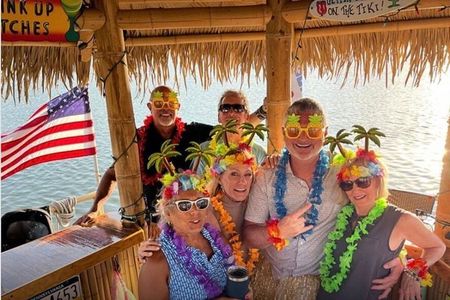 Bonita Springs Tiki boat Cruise River, Bay and Wildlife Tour 2HR