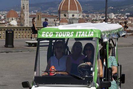 Private Golf Cart Tour of Florence Michelangelo & Panoramic Hills