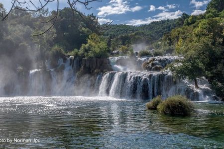 Krka Waterfalls, Boat Ride & Skradin Swimming Escape from Zadar