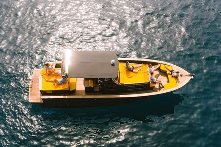 Amalfi Coast & Positano: Boat Tour Caves Snorkeling & Drink