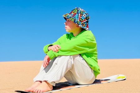 Agadir taghazout : Sandboarding Experience And Visite Canyon