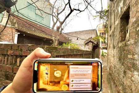 From Hanoi: Co Loa map-based game tour by bike