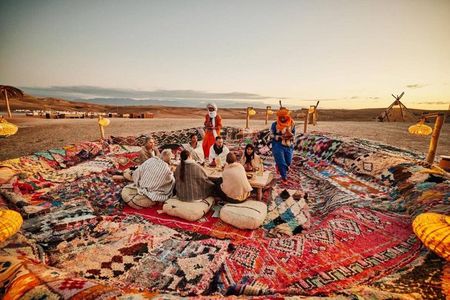 Marrakech Agafay Desert Sunset Camel & Dinner Show – Private 