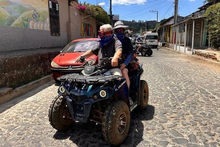 Tamanique Waterfalls ATV Adventure Pickup from Surf City